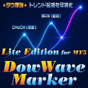 【Lite版】ダウ理論×トレンド構造分析｜DowWave Marker - DWM（MT5専用） Indicators/E-books