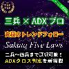 Three Spars in the Sakata Five Methods (Aka Sanpe and Kuro Sanpei) equipped with high-precision ADX filter: a sign tool that visualizes the trend's initial movement and momentum