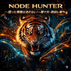 NODE HUNTER（ノード･ハンター）〜トレンドの天･底を狙い撃ち★スキャルシグナル※手法マニュアル付き Indicators/E-books