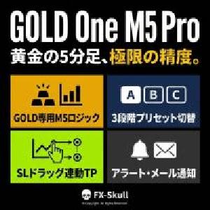 GOLD One M5Pro｜完全非リペイント｜損切・利確の描画 インジケーター・電子書籍