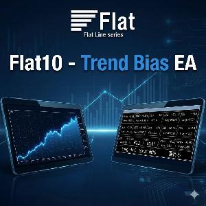 Flat10 Trend Bias EA｜5票判定×環境ゲート×RSIレンジ回避×利益側ATRトレーリング Indicators/E-books