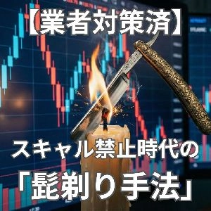 【業者対策済】スキャル禁止時代の「髭剃り手法」 Indicators/E-books