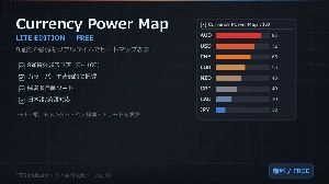 Currency Power Map Lite — 8通貨強弱ヒートマップ【無料版】 Indicators/E-books