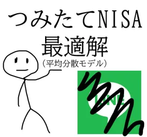 つみたてNISA最適解「楽天証券」「年率30%」「平均分散モデル」
