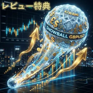 【レビュー特典】KIWAMI専用スプレッドモニター ＆ 資金10万⇒500万！複利（Snowball）シミュレーション表（Excel付）