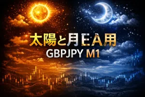 太陽と月EA用　GBPJPYM1Pullback Signal インジケーター・電子書籍