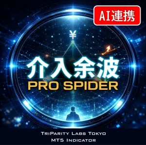 【3点セット購入者様限定】介入余波PRO SPIDER｜三通貨パリティの監視網で横断的に売買シグナルを捉える Indicators/E-books