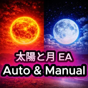 太陽と月EA（オートモード、マニュアルモード。切り替え機能付き） インジケーター・電子書籍