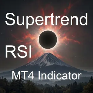【RSIをスーパートレンドでフィルタリング！！】トレンド転換・押し目買い・戻り売り MT4インジケーター【ST-RSI】 インジケーター・電子書籍