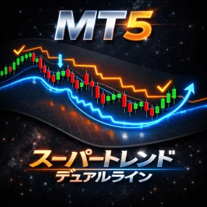 【MT5インジ】スーパートレンド・デュアルライン Indicators/E-books