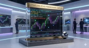 【Premium】TIMEline Echoー M1 - 驚異の一致率で1分先のローソク足をゴースト投影する未来予知システム インジケーター・電子書籍