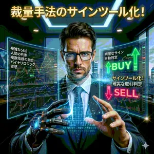 裁量トレードをサインツール化！