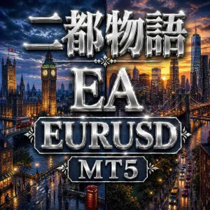 二都物語EA【EURUSD】ロンドンブレイクアウト&NYモメンタムを狙うスキャルピングEA