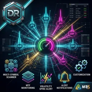 MT5 DR Multi-Symbol MTF Volatility Monitor｜Supports all 28 currency pairs - Multi-timeframe Volatility Monitoring & Unified Environment Recognition Panel Indicators/E-books