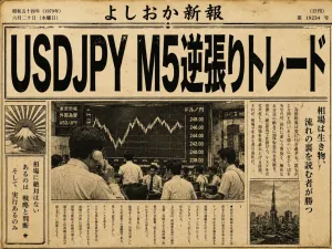 MT4 USDJPY M5逆張りトレード Auto Trading