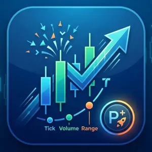 ティック足 出来高足 レンジ足チャート作成インジ MT5 Indicators/E-books