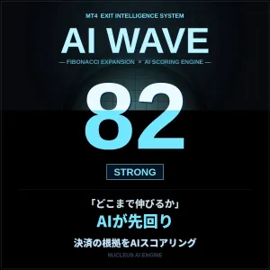 AI WAVE｜AI × FIBO分析で 狙うべき値幅が見える