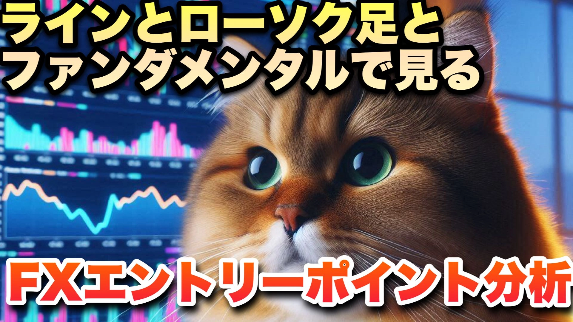 ラインとローソク足とファンダメンタルで見るFXエントリーポイント分析 Investment Navi+