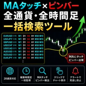 PinBar Hunter 448　～移動平均線反発のチャンスだけを全通貨から探し出す～