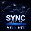 上位週期線同步工具 線條同步及貨幣對同步支援 MT4/MT5