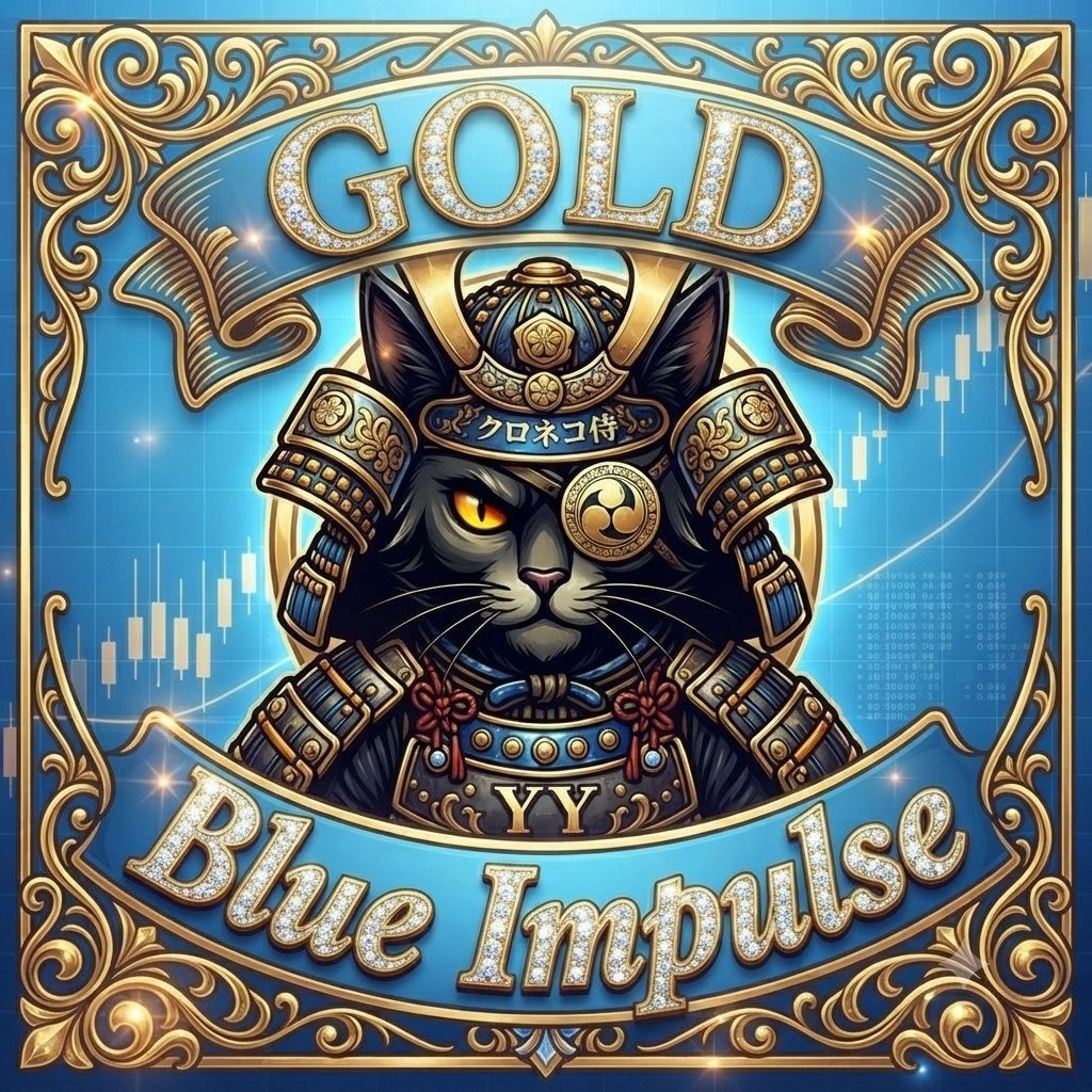 【GOLD・XAUUSD】YY Gold Blue Impulse（黃金・藍色衝擊）【MT5】