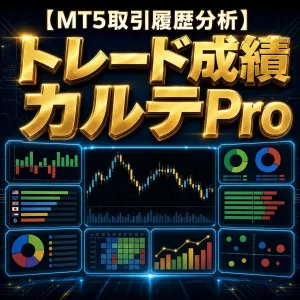 トレード成績カルテPro【MT5取引履歴分析】 インジケーター・電子書籍