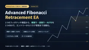 Advanced Fibonacci Retracement EA　自動売買を回しながら、要所は自分の判断でワンクリック介入。 指標·電子書