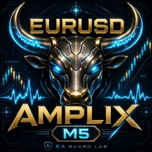 EURUSD Amplix M5 for MT5 Auto Trading