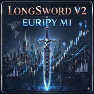 【MT5 EA】LongSword V2 EURJPY M1