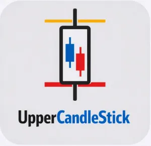 UpperCandleStick - 上位ローソク足表示インジケータ ー マルチタイムフレーム分析を簡易化 インジケーター・電子書籍