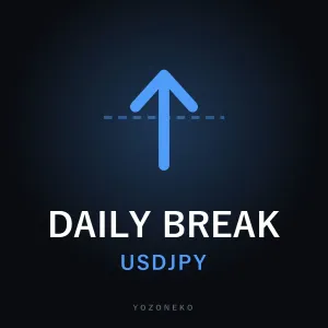 YZ Daily Break USDJPY(ドル円日足・低頻度トレンドフォローEA) 自動売買