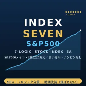 【お試し版】インデックス・セブン｜日経225 & S&P500 自動売買