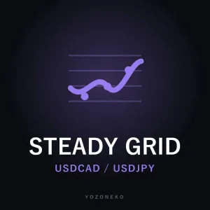 YZ Steady Grid(USDCAD・USDJPY 高勝率グリッドEA・弱点データ全公開) Auto Trading