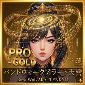 バンドウォークアラート天響Pro - Gold【MT5】