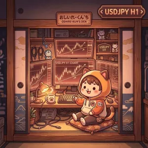 ケリー資金管理型ドル円スイング_H1