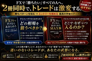 初代FXコレでダメならあきらめろ✖️FXコレでダメならあきらめろMAX版
