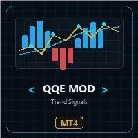 สัญญาณแนวโน้ม QQE Mod สำหรับ MT4 Indicators/E-books