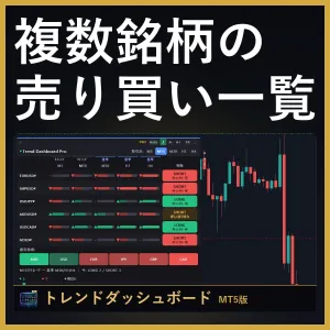 Trend Dashboard PRO [MT5 รุ่น] แผงการแจ้งเตือนหลายกรอบเวลา Indicators/E-books
