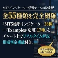 『MT5インジケーター学習ツールの決定版！全55種類を完全網羅』