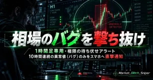 【Market_Glitch_Sniper】相場のバグ（異常値）を狙撃する、1時間足専用アラート Indicators/E-books