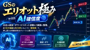 GSのエリオット極みwithAI確信度（Mt4/Mt5） インジケーター・電子書籍