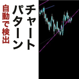 チャートパターンマスター｜13種類のチャートパターンを自動検出【MT4・MT5対応】