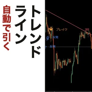 トレンドラインマスター｜トレンドラインを自動で引く【MT4・MT5対応】