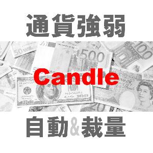 マルチ売買 通貨強弱Candle 二刀流エントリーツール（裁量+システムトレード）TBMTS_Candle_Pro