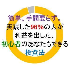 簡単、手間要らず。実践した９６％の人が利益を出した、初心者のあなたもできる投資法 インジケーター・電子書籍