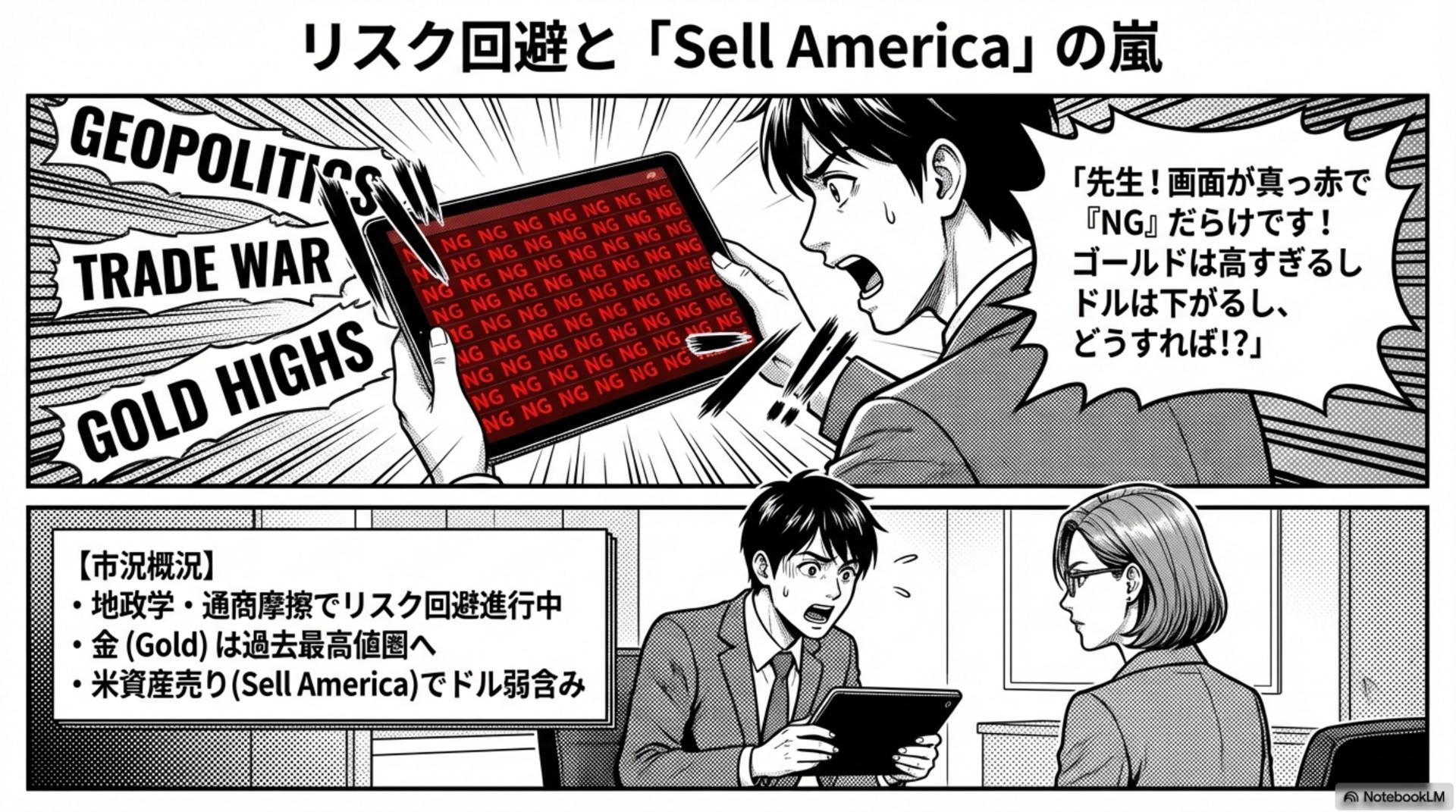 リスク回避とSell America